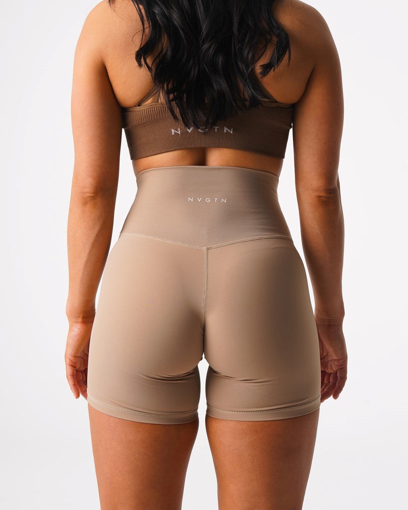 NVGTN Contour Seamless Shorts - Caribbean