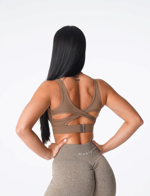 NVGTN Allure Bra Mocha | GAEZMP-816