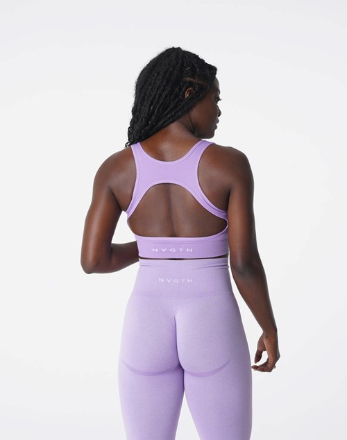 NVGTN Eclipse Seamless Bra Iris | YMVHRL-320