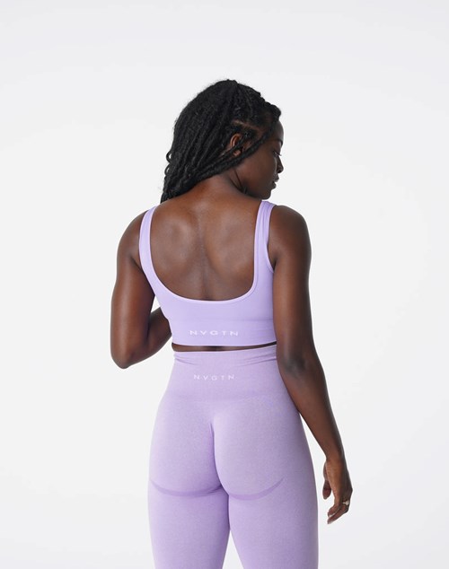 NVGTN Elevate Seamless Bra Iris | XREOBT-360