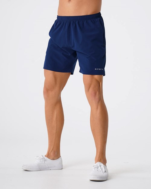 NVGTN Flex Shorts Marineblå | TSBIVO-304