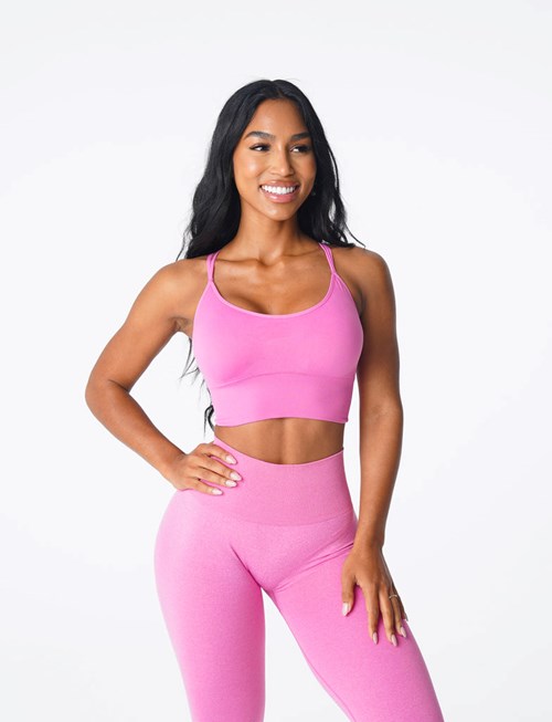 NVGTN Flourish Seamless Bra Rosa | KJYWXD-958