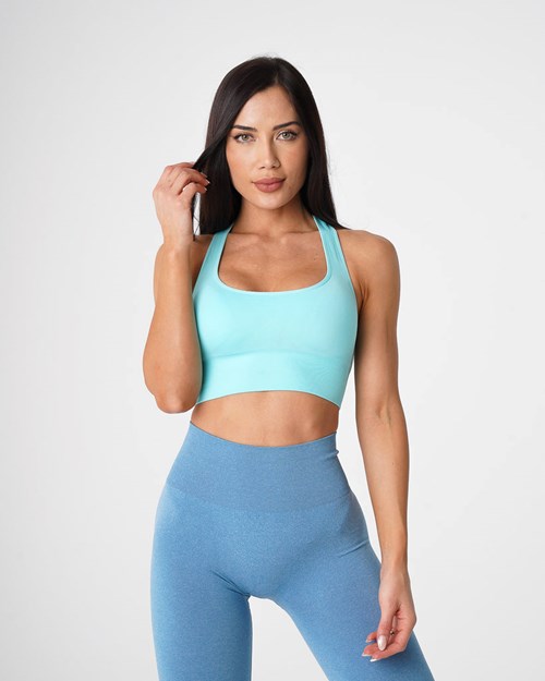 NVGTN Ignite Seamless Bra Aqua | MYIWHE-963
