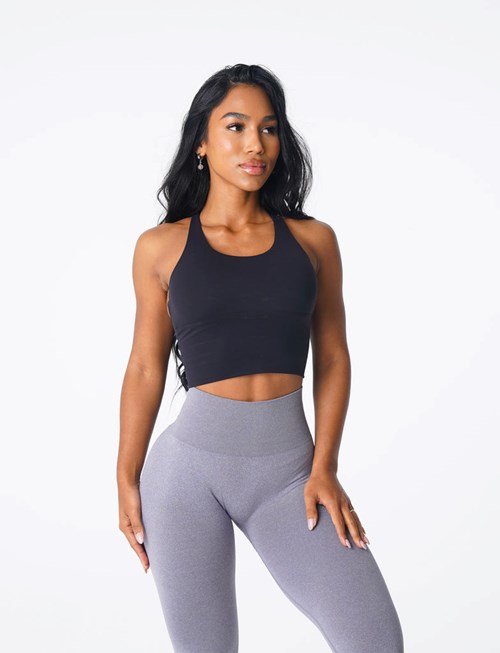 NVGTN Matrix Bra Top Svarte | LEQYBD-091