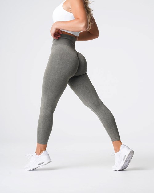 NVGTN NV Seamless Leggings Khaki Grønn | FMZYOK-925