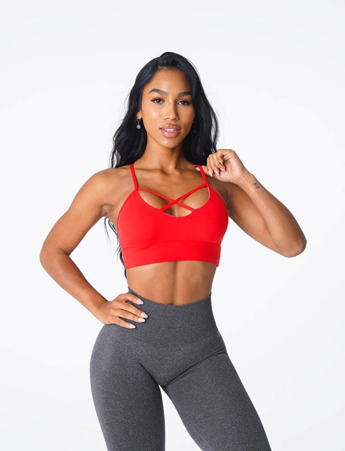 NVGTN Oasis Bra Scarlet | IDMZCU-701