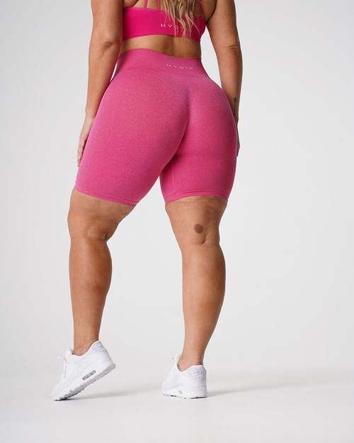 NVGTN Pro Seamless Shorts Fuchsia | OHBWQY-038