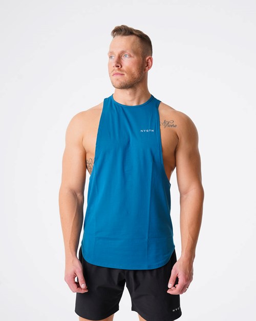 NVGTN Pulse Edge Tank Blå | YAGWLZ-218