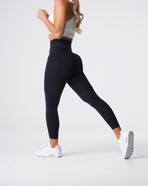 NVGTN Signature 2.0 Leggings Svarte | RDAOPM-318