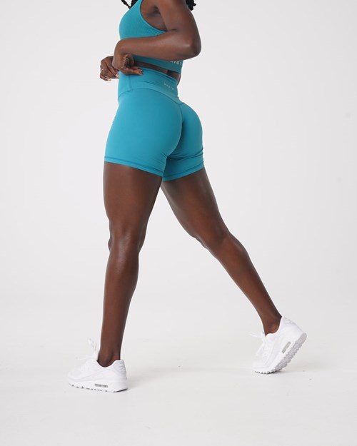 NVGTN Signature 2.0 Shorts Teal | VWSRMU-392