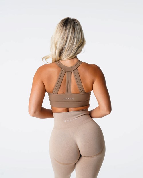NVGTN Trio Bra Mocha | UXDNJB-623